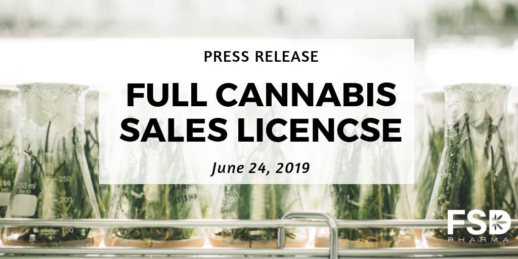 QuantumBP's tweet photo. Today FSD Pharma announces that wholly-owned subsidiary, FV Pharma, received its full “Sale for Medical Purposes” license to sell cannabis under the Cannabis Act (Canada) to the medicinal use marketplace. 

Learn more: https://t.co/aPFoaknrUo https://t.co/3prFTT6m79