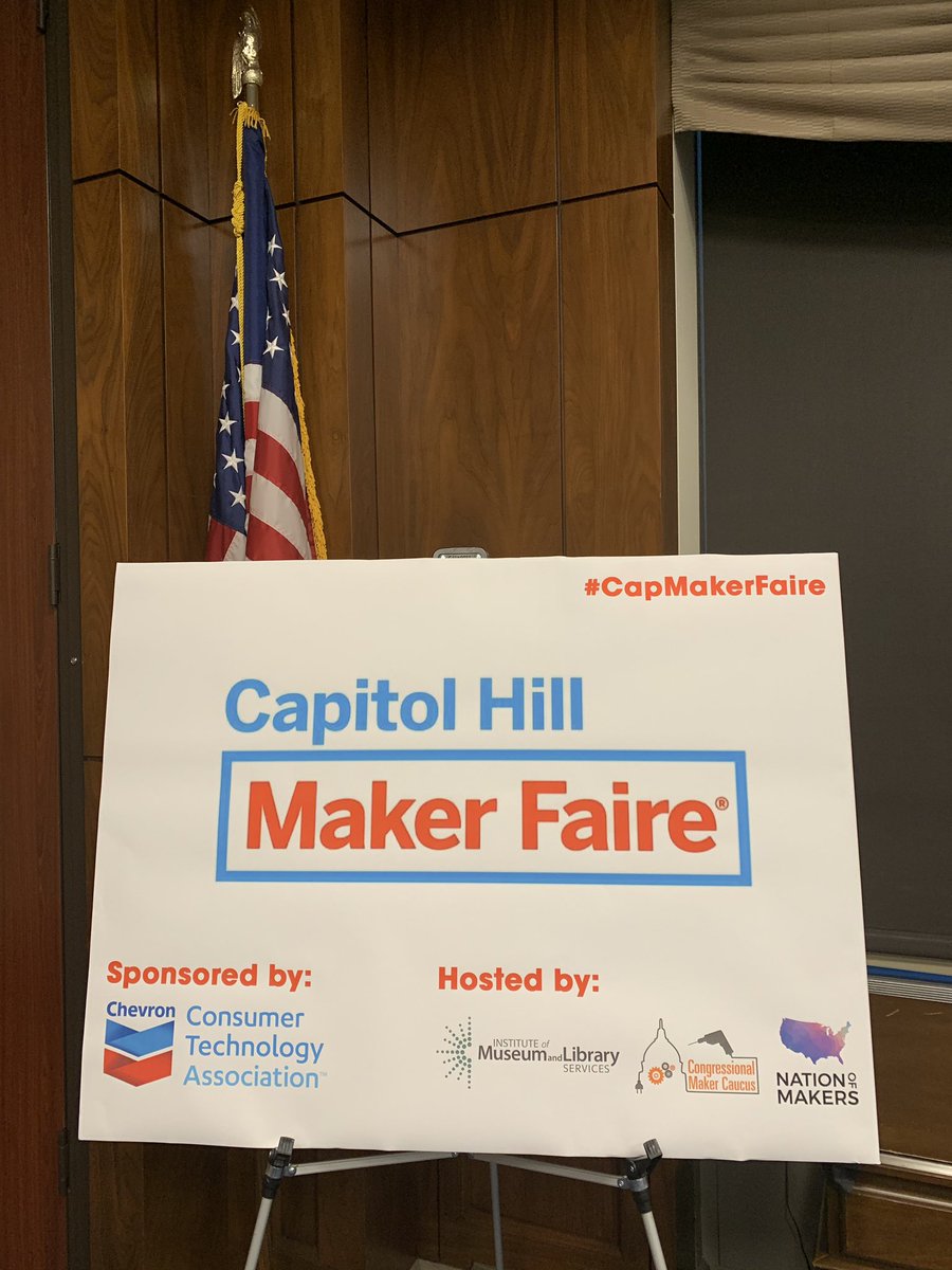 makerfairenova's tweet photo. We are the Nation of Makers! We are ALL Makers! 🇺🇸 #makerfairenova #makerecosystem #makerspace #makermovement #makerfaire #communitybuilding #resourcesharing #capmakerfaire #makermonday #uscapitol #makers #startups https://t.co/09poHivotW