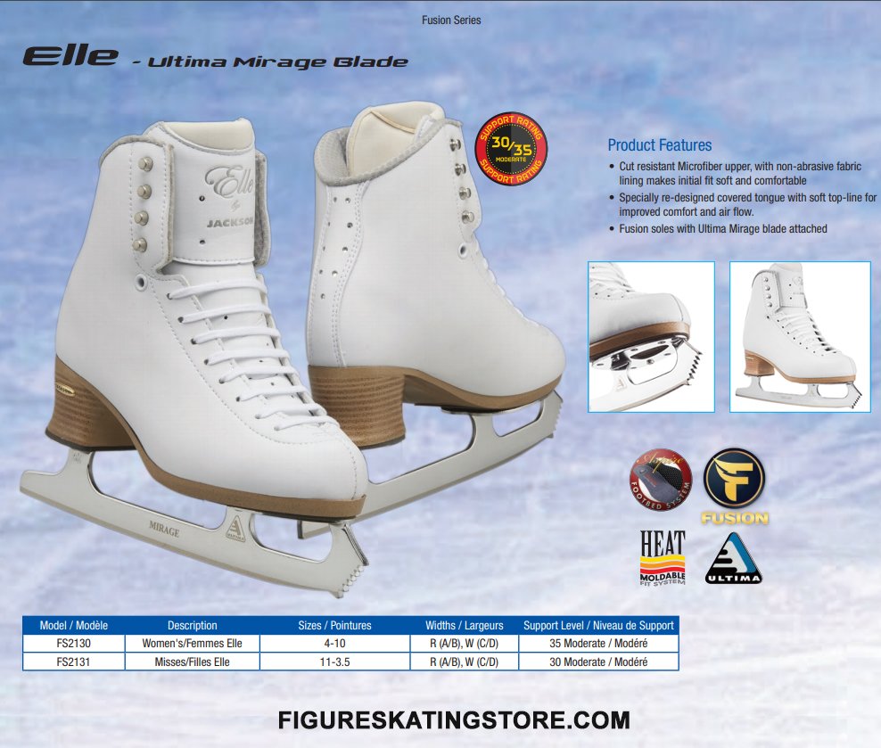 stevenj167's tweet photo. Jackson Ice Skates Elle Fusion Ladies FS2130
https://t.co/eCrMY2KMkt
https://t.co/cStlSJ5Y7n

#JacksonUltima #jacksonskates #figureskates #iceskates #jackson #skates #figureskating #figureskatingstore #iceskate #skating #skater #figureskater #iceskater #sk8 #icedance #iceskating https://t.co/C8Ejp8PzHH