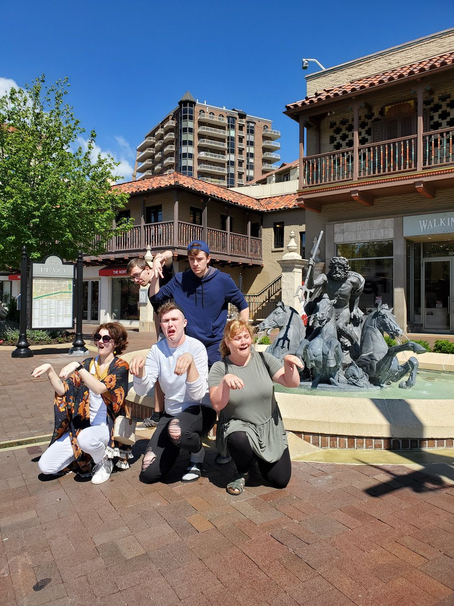 KickapooTheatre's tweet image. Pit Stop in KANSAS CITY! #khstheatre