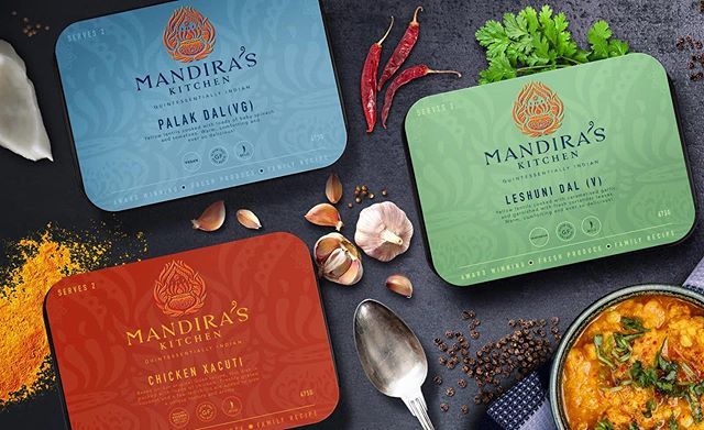Introducing Mandira’s Kitchen 🌶 An exciting rebranding and packaging design opportunity for Nude that allowed us to work directly with founder Mandira Sarkar and her artisan Indian food business (formally Surrey Spice). Now reinforcing premium and ho… bit.ly/2x8Dmwo