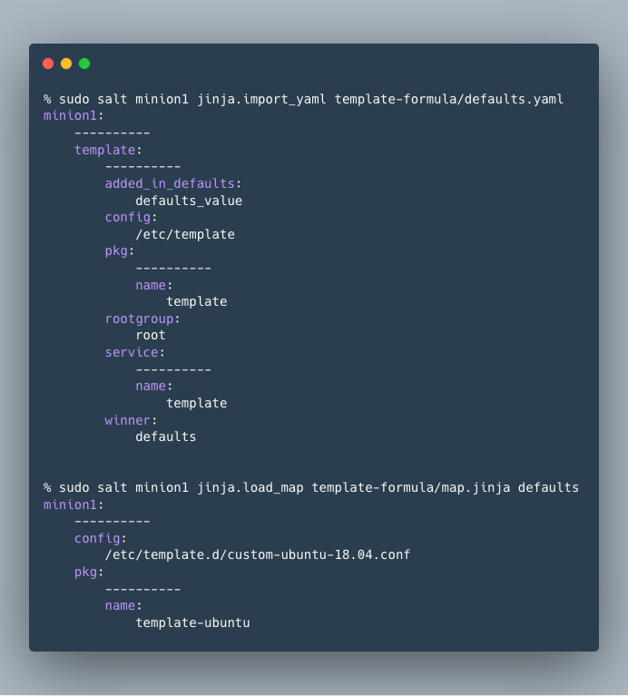 SaltTips's tweet photo. Troubleshooting TOFS-based formulas could be tricky, especially when multiple yaml/json maps are merged and filtered inside a map.jinja file. A new module in Salt Neon can help you debug these data structures:

https://t.co/vfZnm9tF15

#gitpicks #debugging #saltstack https://t.co/EoY0KZwnVL