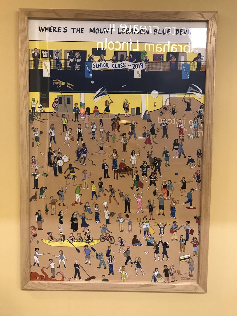 jthompsonmtlsd's tweet photo. #leboproud of Hannah Jones for creating our newest Blue Devil mural. @mtlhsprincipal @LeboClassOf2019 https://t.co/Terx2UXw2q