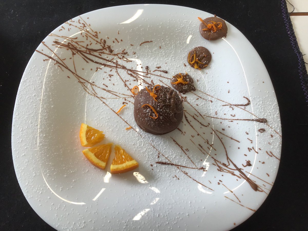 THSch_Food's tweet photo. The Tunnock’s Teacake Challenge, GCSE Food styling task.  Our conclusion: less is more! #thschfood @TunnockOfficial https://t.co/mnTxYto9S9