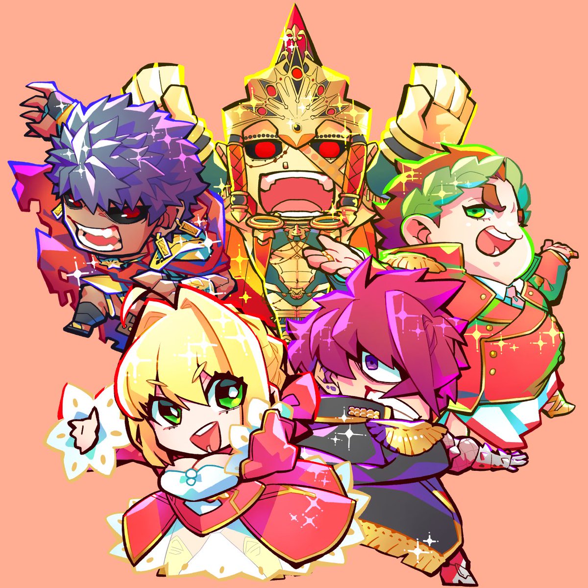 ネロ・クラウディウス(Fate) ,赤セイバー 「ローマ! 」|裸繋ぱぁかぁのイラスト