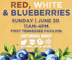 Celebrating the 4th of July a bit early, blueberries are the firecracker of the day…enjoy blueberries in just about everything!

Patrons can enter in one of our blueberry pie-eating contests (noon &amp; 1pm). Sign up at the Market Information Desk a 1/2 hr before each contest.