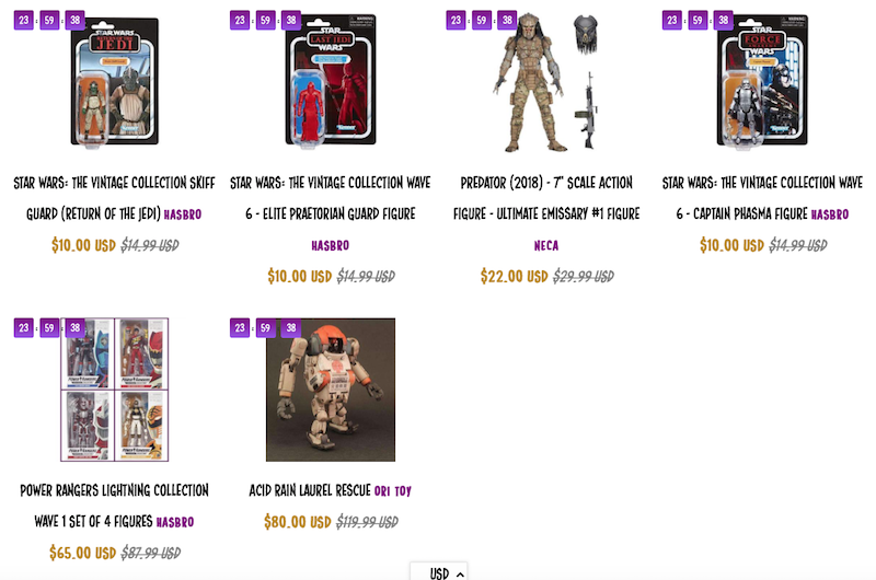 toyhypeusacom's tweet photo. #Megalopolis: City Of Collectibles – New Daily Deals For #StarWarsTheVintageCollection, #Predator2018, #PowerRangers &amp; More

https://t.co/2m5zGmUt6a

#MMPR #MightyMorphinPowerRangers #StarWars #Predator https://t.co/BGkBRspR98