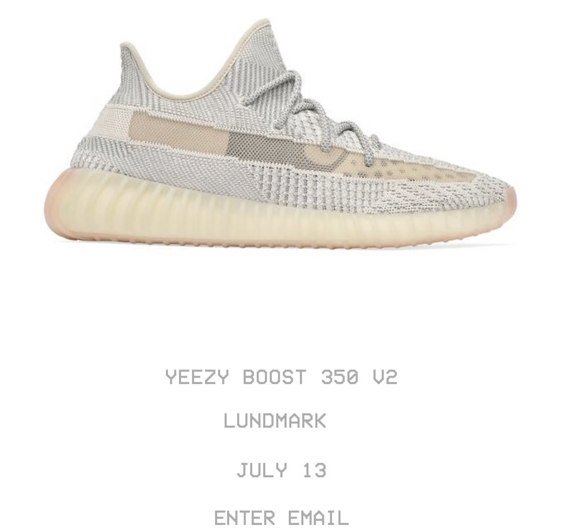 Yeezy Boost 350 V2 Lundmark Reflective Sneaker Con