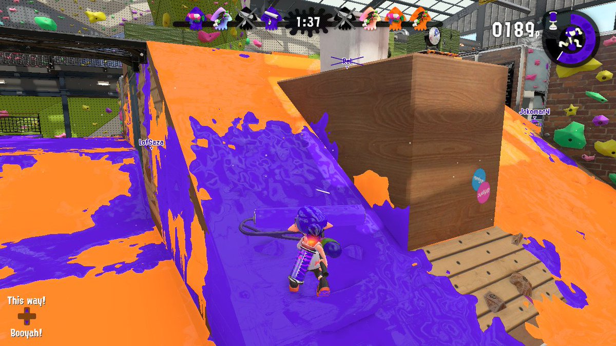 kirblinkness's tweet image. :( i miss the testfire #Splatoon2 #Testfire #NintendoSwitch