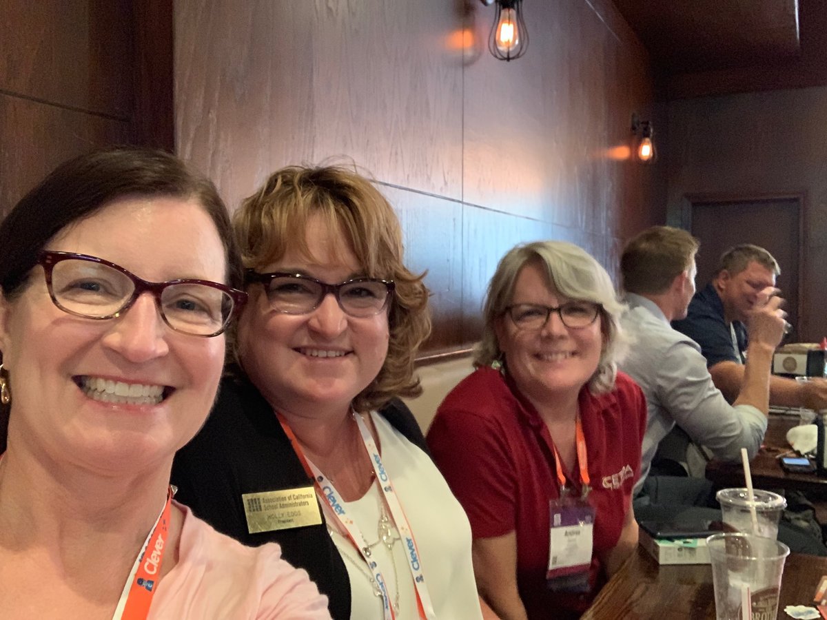 #CaliEdTech representing one of the largest groups at #ISTE19 brings #CETPA #WeAreCUE and #ACSALeads members together to connect. Thank you @cueinc @ACSA_info @CETPA. @hce101 @AndreaCetpa @jcorippo @CateTolnai @jseliskar