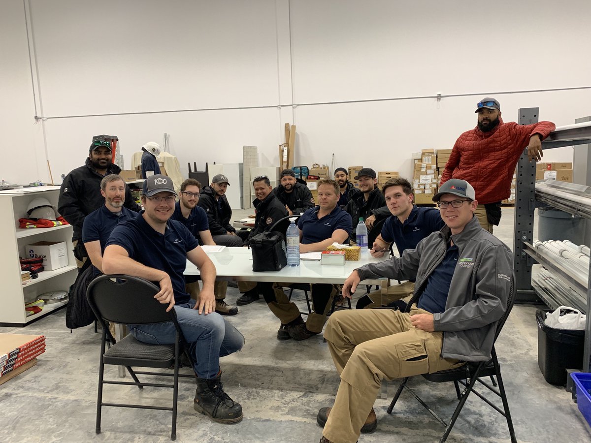 techconnectcorp's tweet image. Our temporary digs in the warehouse while the new office space is built out!