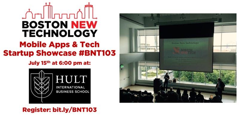 BostonNewTech's tweet photo. Join Boston New Technology’s Mobile Apps Startup Showcase #BNT103!
Come learn about 7 innovative and exciting products and network with the Boston-area startup community! Monday, July 15th, 6 pm at Hult International Business School in Cambridge, MA. https://t.co/BNtwuOjGBe https://t.co/HZNkC3qjkP