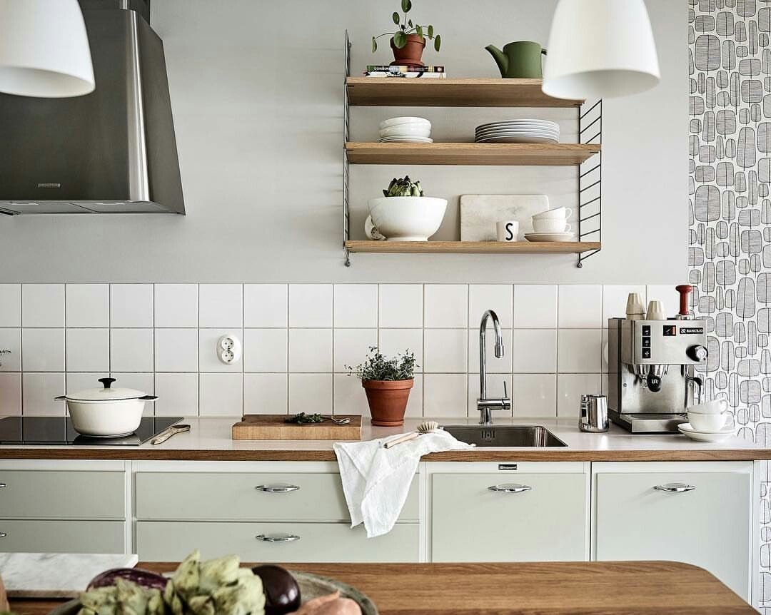 decoratualma's tweet photo. Inspiración con #estanterías String Pocket también en la #cocina 👩‍🍳👨‍🍳 >> https://t.co/7TVvJZIpNN https://t.co/8UVsjmKPO2