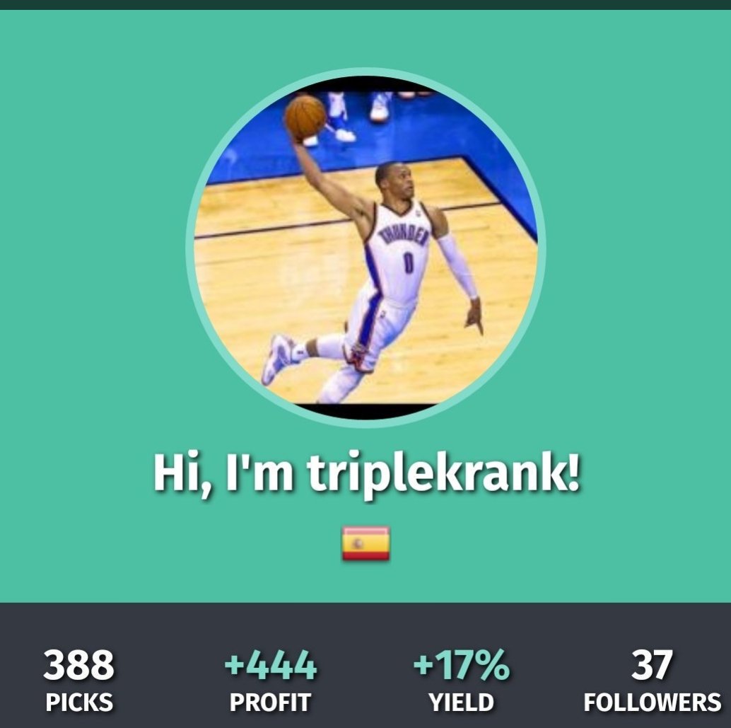 triplekrank's tweet photo. Stats verificadas en @Pickeando_web 

Esperando que @comandoestafas
@diarioapostador @carry4rose @HastaRabo me evalúen😏

Decidme un tipster, uno sólo que os de estos números, ya os lo digo yo, NADIE. 

Envío stake 10 por MD al que haga RT https://t.co/Wx5aiBv6Df