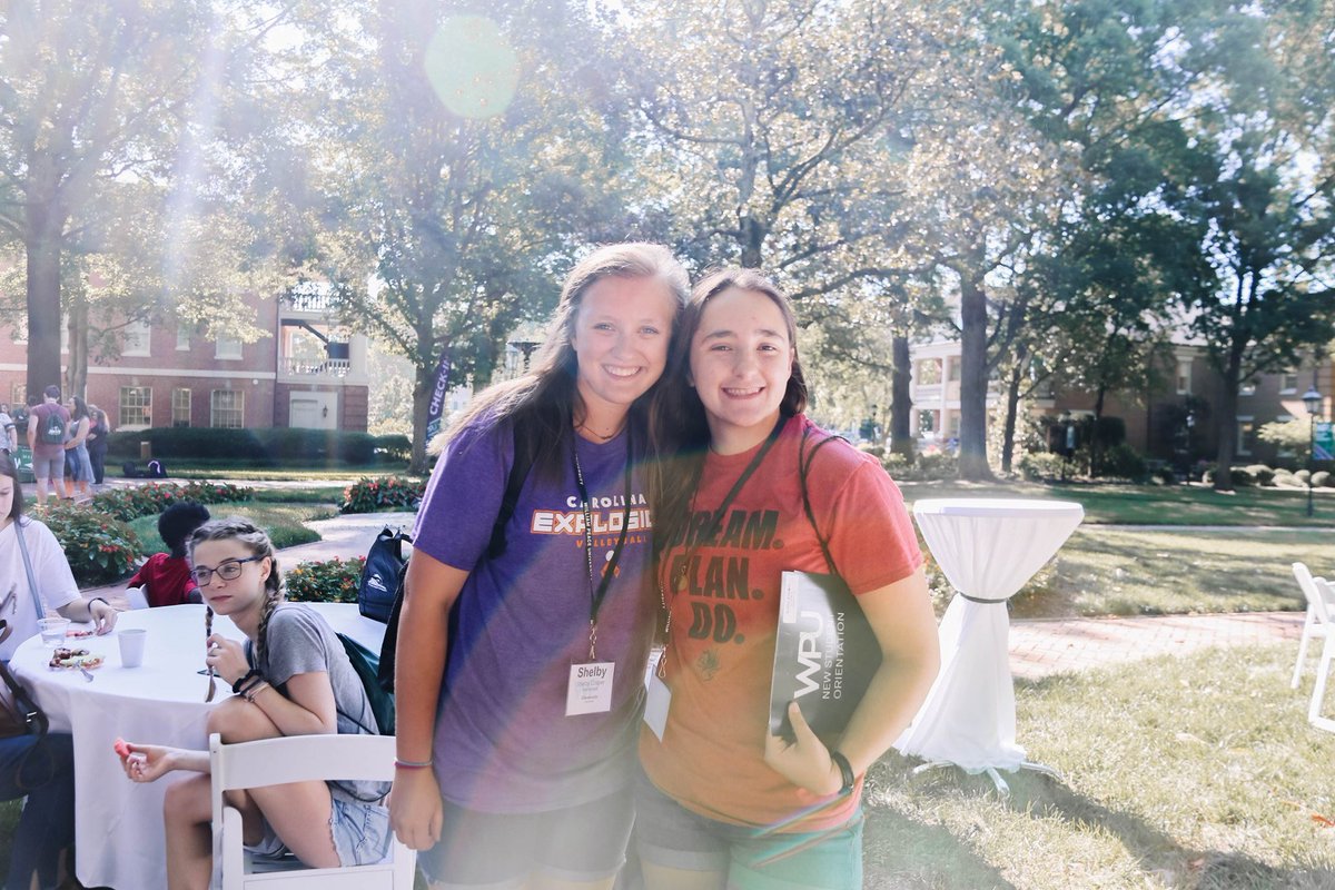 peacealumni's tweet photo. Orientation 1: ✅
We can't wait to welcome even more of our new Pacers in Orientation 2 this Friday!
Do you remember your first time on campus?! DM our page with all of your favorite memories from your big day for a chance to be featured!
#PeaceCollege #GoingtoWPU https://t.co/ll4UKyn4HJ