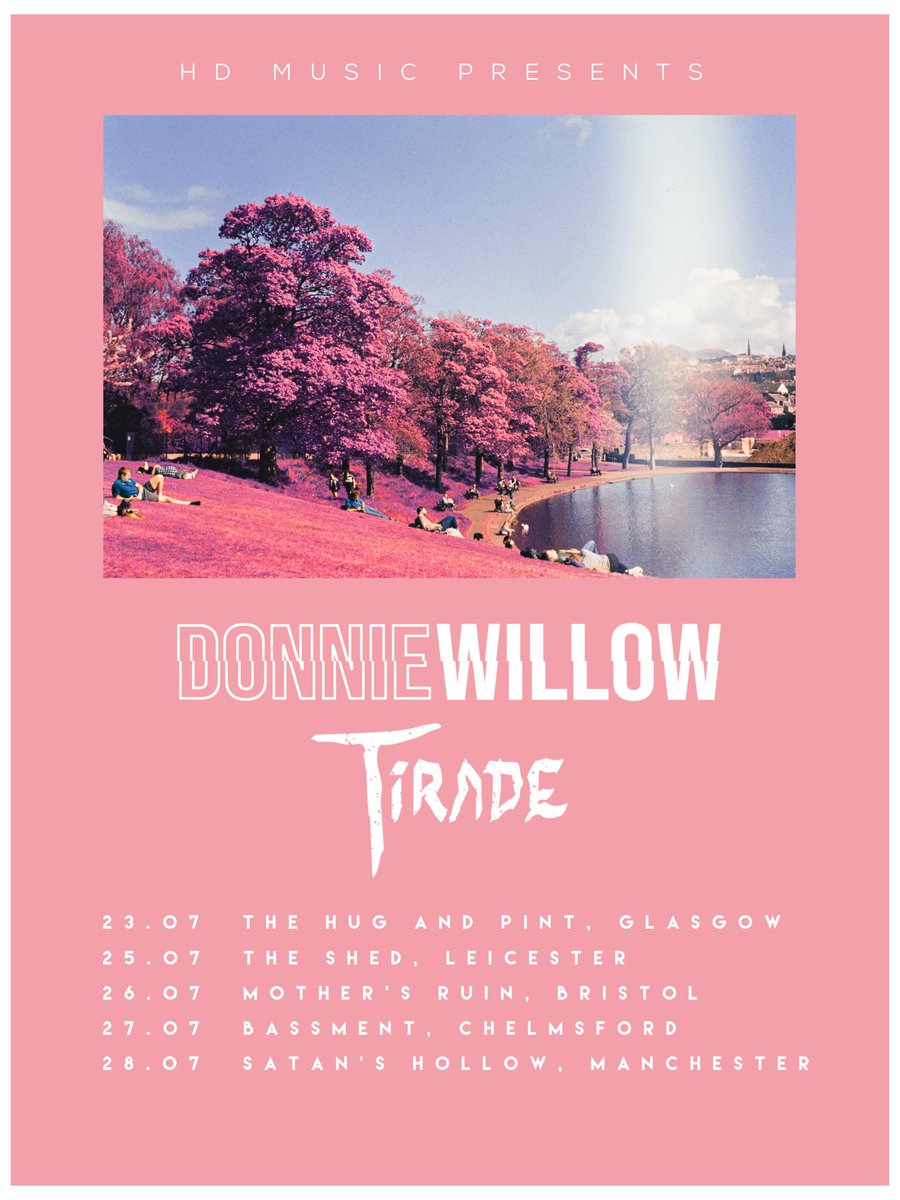We’re not dead.

We’re out playing some shows next month with our boys @TIRADEband.

We’ll have new music out this year. Promise. Come hear it first at one of these dates 👀

Shoutout to <a href="/hdmusicscotland/">HD Music</a> for organising this run, and <a href="/oranjusu/">Oran Jusu 🍊</a> for the poster 🙏🏼

Peace. x