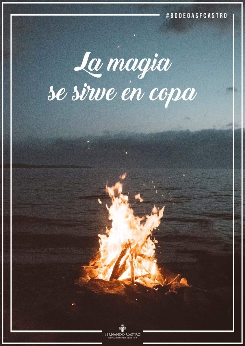 FCastroWines's tweet photo. Y vosotr@s, qué deseos pedisteis en la noche de #SanJuan❓ Fuera lo que fuera, esperamos que lo hicierais con una copa de vino #FCastro ☺️🥂🔥 #Magia #Verano https://t.co/pNMCue8WHx