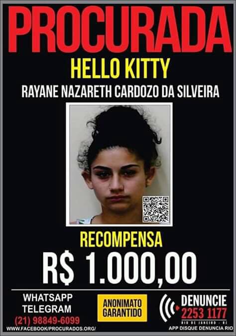 cariocanewss's tweet photo. A TRAFICANTE DE VULGO "HELLO KITTY" DO MORRO NOVA GRÉCIA EM SÃO GONÇALO CONTINUA OSTENTANDO SEU ARMAMENTO DE GUERRA NAS REDES SOCIAIS https://t.co/haeww3Ursi