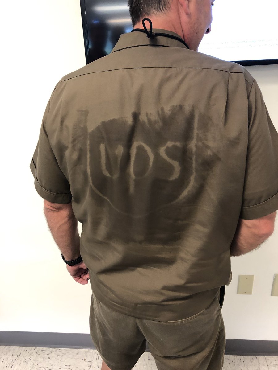 Remember to keep yourself hydrated. Drink 16-32 ounces of cool water/hour. Avoid caffeine, carbonated and large amounts of sugar drinks. Eat a light cool lunch including fruits and vegetables. Remember to drink water before and after work. Don’t wait for the signs of dehydration.