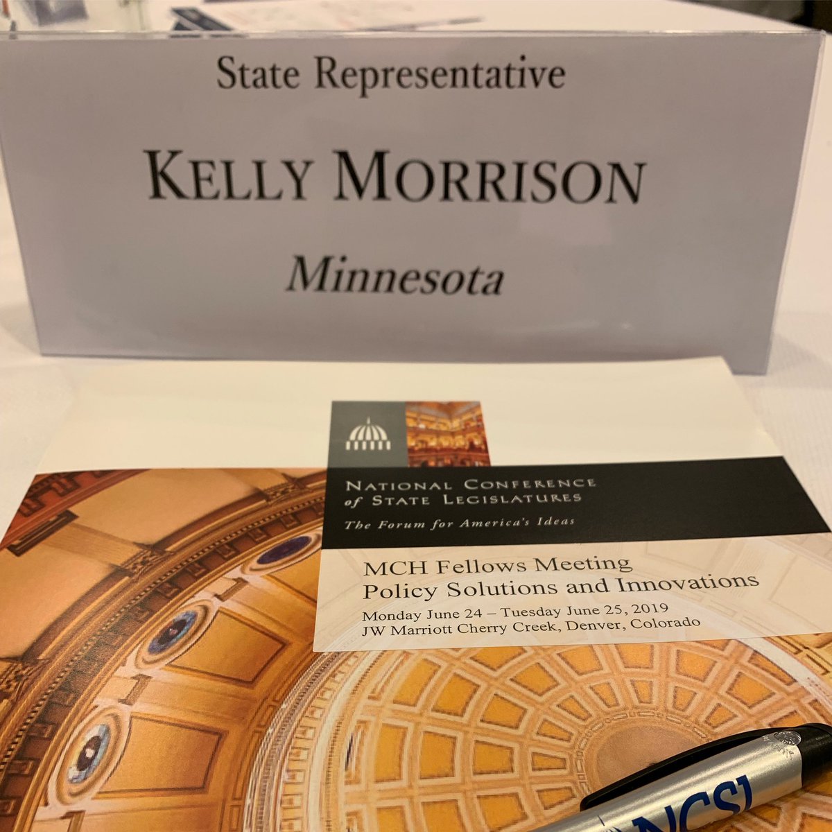 Morrison4MN's tweet photo. Proud to be a #NCSL Maternal Child Health fellow. Learning with legislators from all over the country about how to improve maternal and child health in MN! #HealthPolicyMatters #mnleg #ForAHealthyThrivingMinnesota https://t.co/T0cR3F8auw