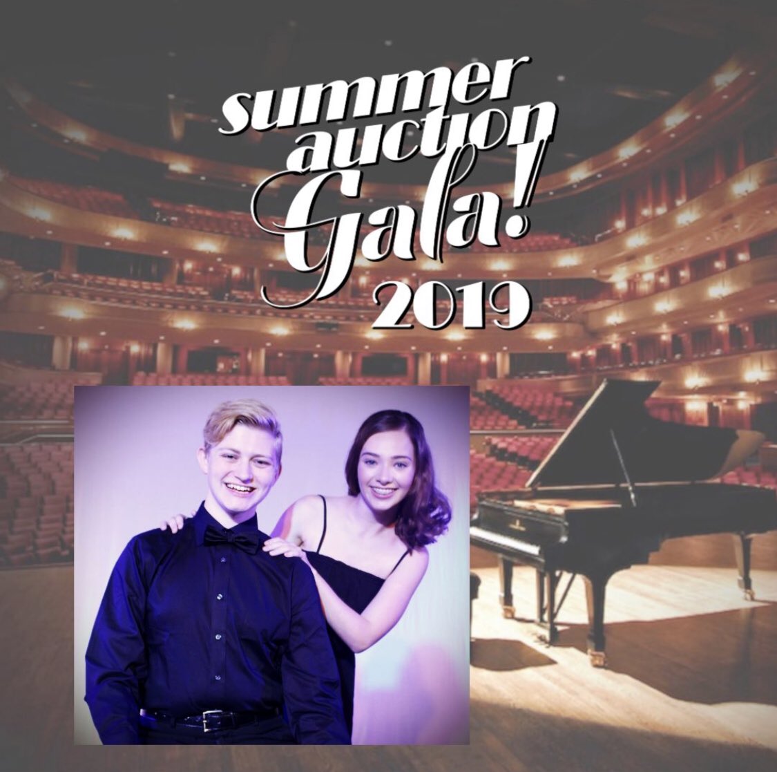 Our fourth annual Summer Auction Gala is just a few weeks away, and we’re so excited to introduce you to some of the outstanding entertainment for the evening. This year’s cabaret will highlight some of everyone’s favorite show stoppers from the 20th Century.