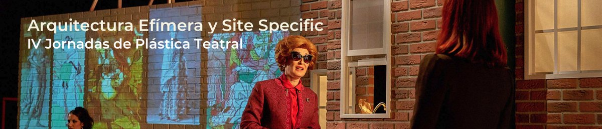asociacionaapee's tweet image. ¡Quedan dos días para que comiencen las Jornadas de plástica teatral! 
Info del programa completo en: jornadascdn.es/programa/
#sitespecific #ephemeralarchitecture #teatro #aapee #stagedesign