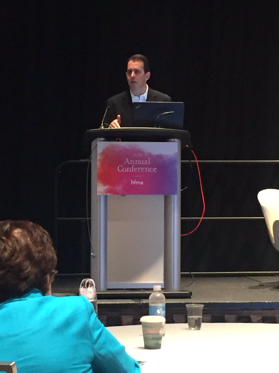 Listening to #ChangeHealthcare’s Bob Franceschini talk about #blockchain in healthcare - good stuff! #HFMAAnnual 2019 #employee