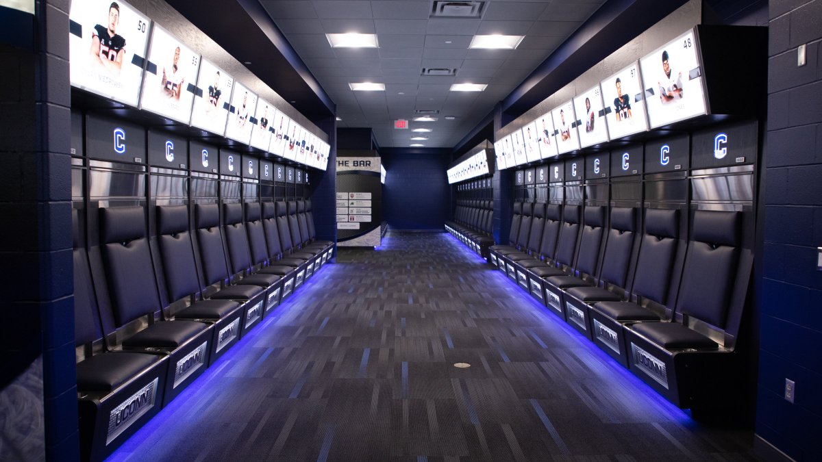 UConn's New Locker Room Cougar Football Coogfans