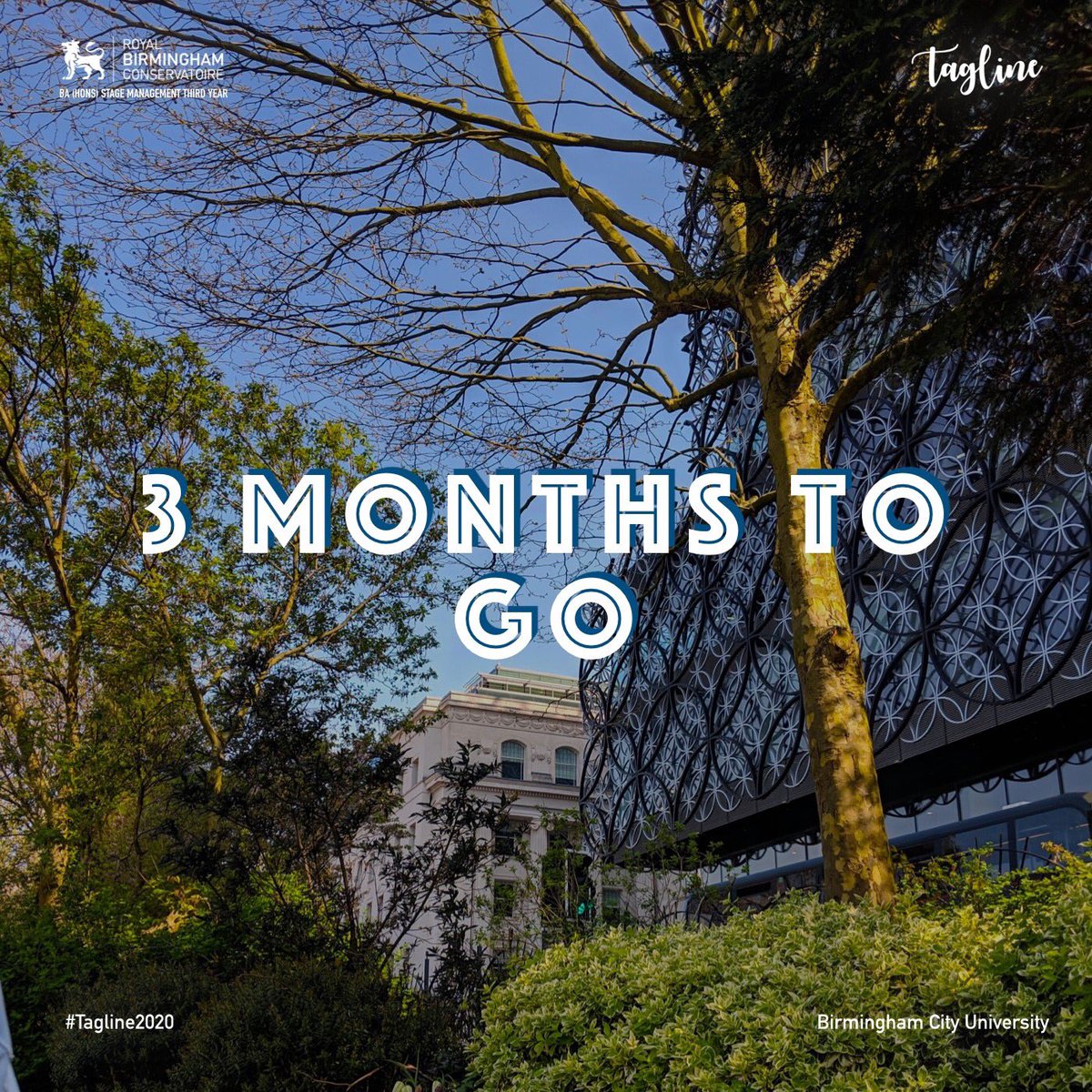 TaglineSocialUk's tweet photo. We're counting down again! The next Tagline team take over in about 3 months time. What do you want to see in Birmingham next year? 

#Tagline #Tagline2020 https://t.co/p6navPNtIO