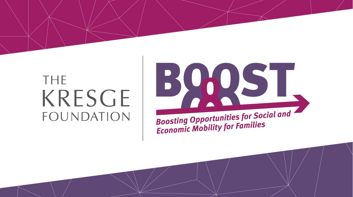 JUST ANNOUNCED: New Kresge Foundation funding opportunity for partnerships between #commcollege &amp; #humanservices nonprofits that #BoostFamilies and advance social and economic mobility. <a href="/kresgedu/">Kresge Education</a> <a href="/kresgehealth/">Kresge Health</a> <a href="/AchieveTheDream/">Achieving the Dream</a> <a href="/AspenAscend/">Ascend at the Aspen Institute</a> Learn more: kresge.org/library/boost