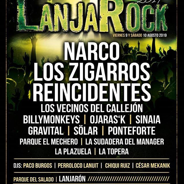 TourBandLive's tweet photo. Ya va quedando menos para @lanjarock, aun no tienes tu entrada?
Entra en https://t.co/MmLXFVUfnJ, vota a las bandas y djs. Si eres músico registra tu banda. Solo por votar gana entradas, merchan...
.
.
.
#tourbandlive #tbl #sordoelquenovote #conciertos #lanjarock https://t.co/8S5U8oGA8m