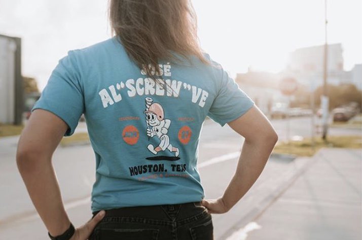 thirdward9's tweet photo. JUNE 27 LIMITED EDITION 
Once these are gone, they are gone for good!
#june27 #josealtuve #djscrew #thirdwardnine #htx #hou #pennant #takeitback #houstonastros #gostros #houstontexas #localbusiness #houstonlocalbusiness #clothing #graphicdesign https://t.co/LupnfDWoHi