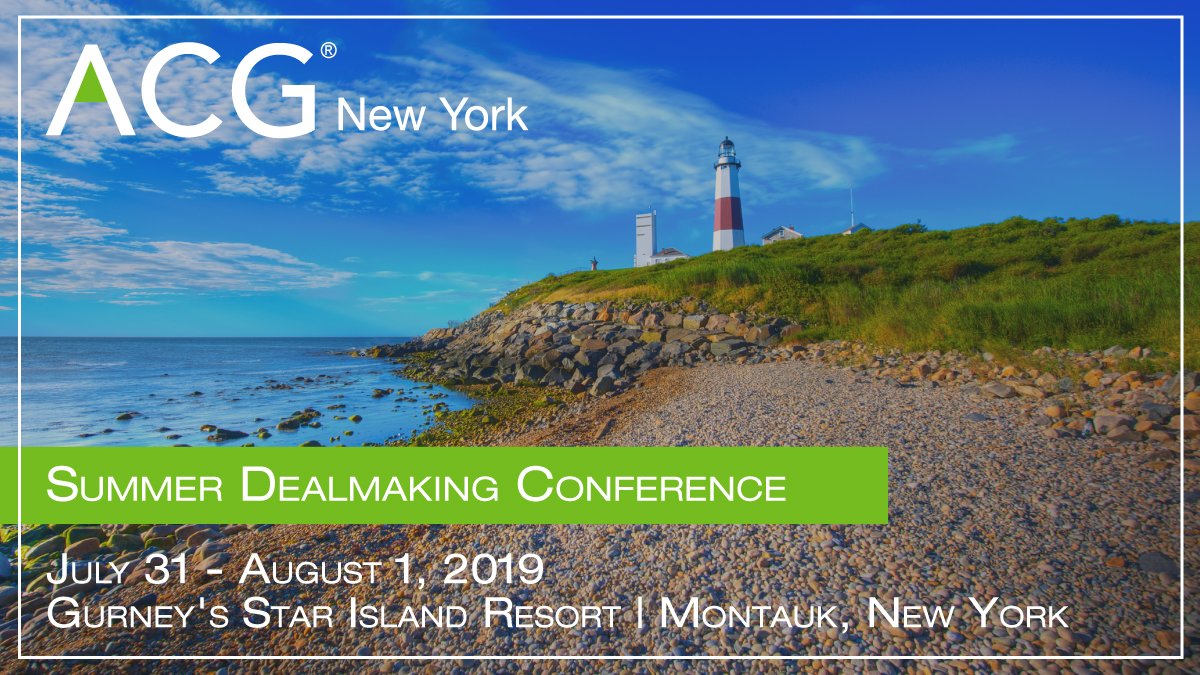 ACGNYC's tweet photo. This year's Summer Dealmaking Conference will be held in Montauk, NY at the Gurney's Star Island Resort &amp; Marina. This is an event you don't want to miss! https://t.co/cAnuvBDnqM https://t.co/oslV16QFsV