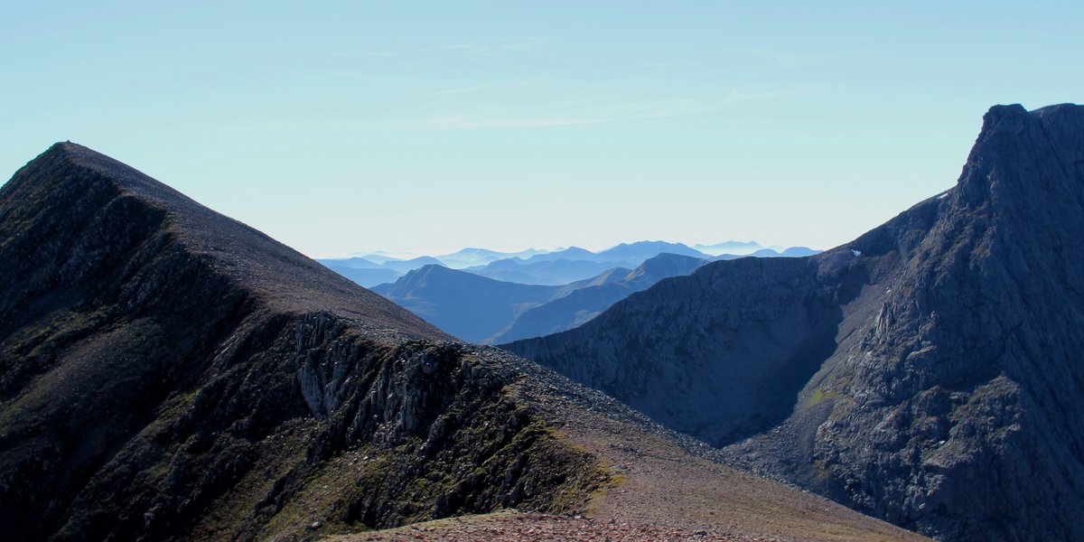 mtnsofscotland's tweet photo. Ben Nevis via the CMD arete on a better weather day than today #archive #rollonsummer https://t.co/6BIh5MaBlb