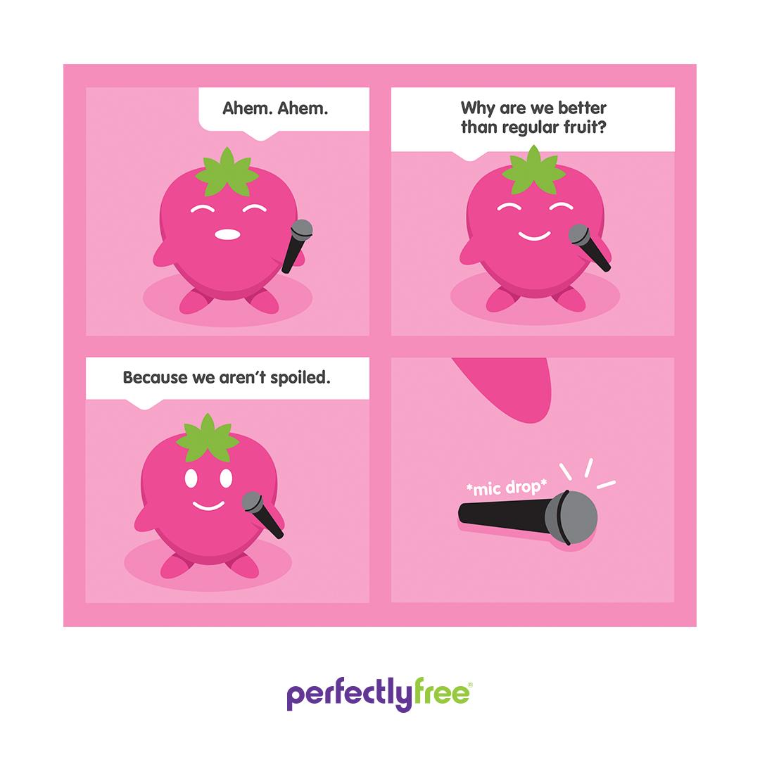 Packed with real fruit and non-dairy yogurt, the convenience of YO-BERRIES™ are no joke (except when it is).