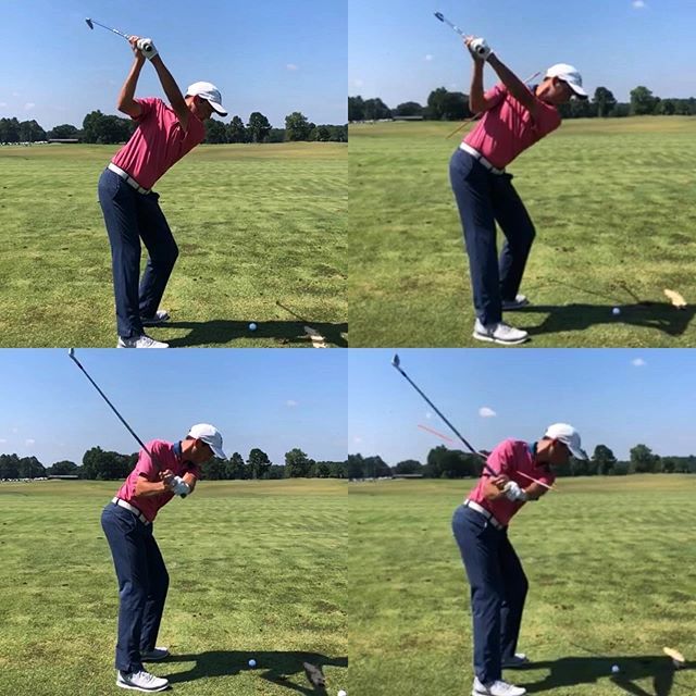 MBrooksPGA's tweet photo. Coaches need practice too!! 😁Thanks @ryandaileygolf for the new drill. #operation36 #playtrainrepeat https://t.co/Ig4H8ObaKA