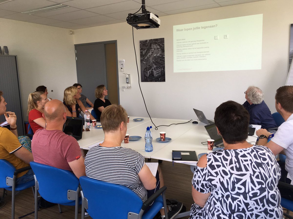 Altijd op zoek naar nieuwe mogelijkheden en toevoegingen voor ons portaal. Vandaag een leuke demo van afasietherapie op de gebruikersbijeenkomst van <a href="/telerevalidatie/">Telerevalidatie</a> .