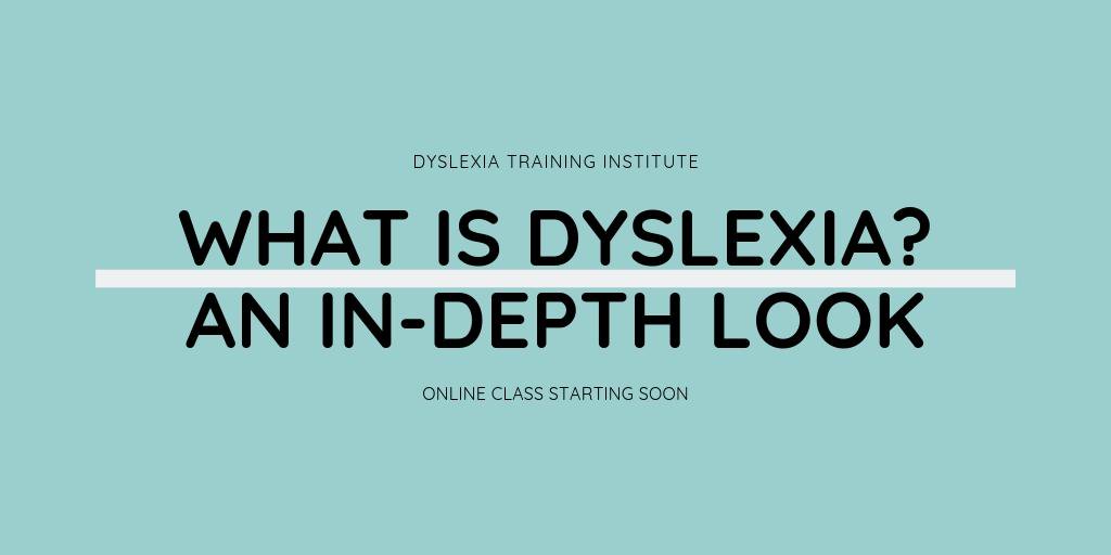 DyslexiaTrainer's tweet photo. What is Dyslexia? Find out in the upcoming online class! https://t.co/ibayoWYD0W https://t.co/aVNtD2fccD