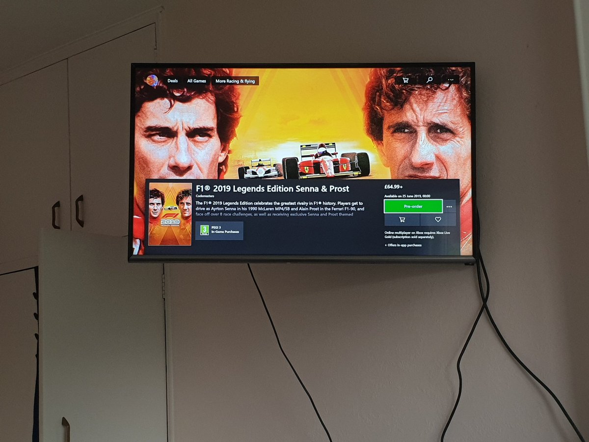 wayneh1983's tweet photo. He cannot wait until tomorrow @Codemasters @Formula1game #f12019 #nextf1driver https://t.co/Dz7eo5MWkp