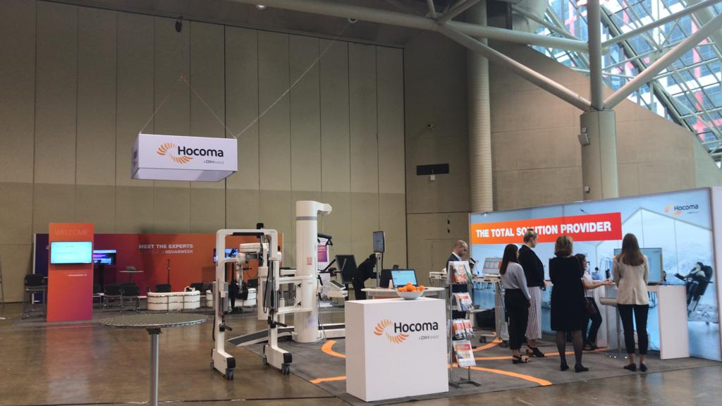 Hocoma's tweet photo. @RehabWeekOrg in full swing! Workshops. Hands-on demos. Talks. Networking. And, of course, the people and brands – don’t forget to see both of those here at booth 215 as well a look into the future of Hocoma and rehabilitation. #RehabWeek2019 #TotalSolution #Hoconet https://t.co/VuER8tl7GA