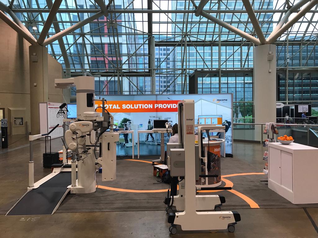 Hocoma's tweet photo. @RehabWeekOrg in full swing! Workshops. Hands-on demos. Talks. Networking. And, of course, the people and brands – don’t forget to see both of those here at booth 215 as well a look into the future of Hocoma and rehabilitation. #RehabWeek2019 #TotalSolution #Hoconet https://t.co/VuER8tl7GA