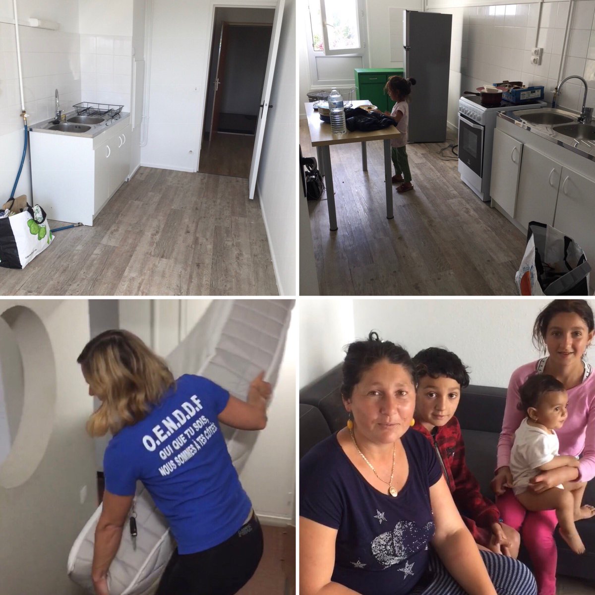 europeanobs's tweet photo. France, Nantes 🇫🇷.
✅ Une équipe de maraudes de rue de l’#OENDDF reloge une jeune mère de famille roumaine et ses 4 enfants, à INDRE (44).
✅ Cette famille quitte ainsi une caravane sordide et un terrain boueux.
✅ Le #relogement direct des personnes sans-abri, c’est possible ! https://t.co/TFYaUpjofI
