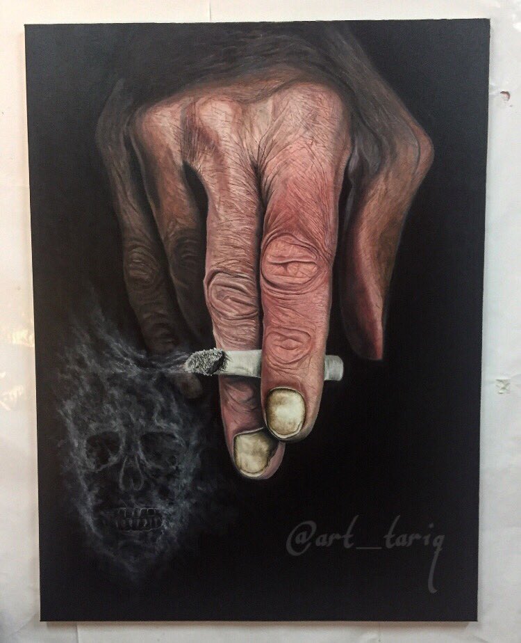 art_tariq's tweet image. لوحتي ( الخَاسِر ) 

ألوان زيتية على قماش canvas

100 / 75 سم