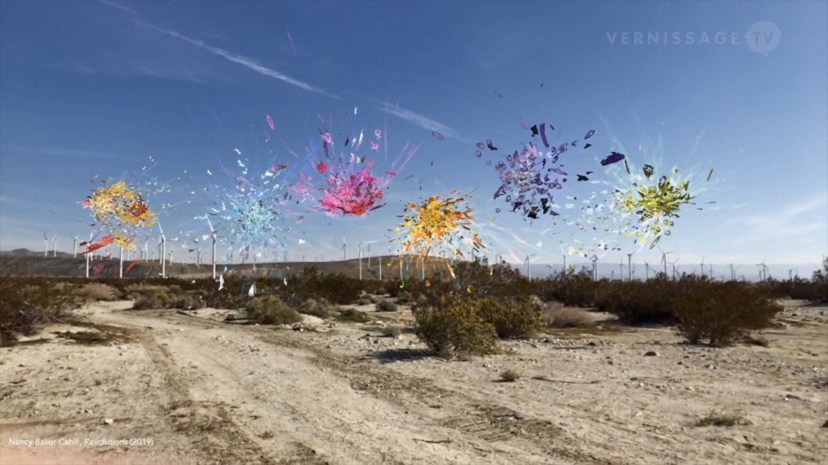 vernissagetv's tweet photo. New video: Desert X Biennial 2019: Nancy Baker Cahill https://t.co/mv0o6V9ZaY #desertx #dx19 #contemporaryartist https://t.co/Q6fTwlabHX