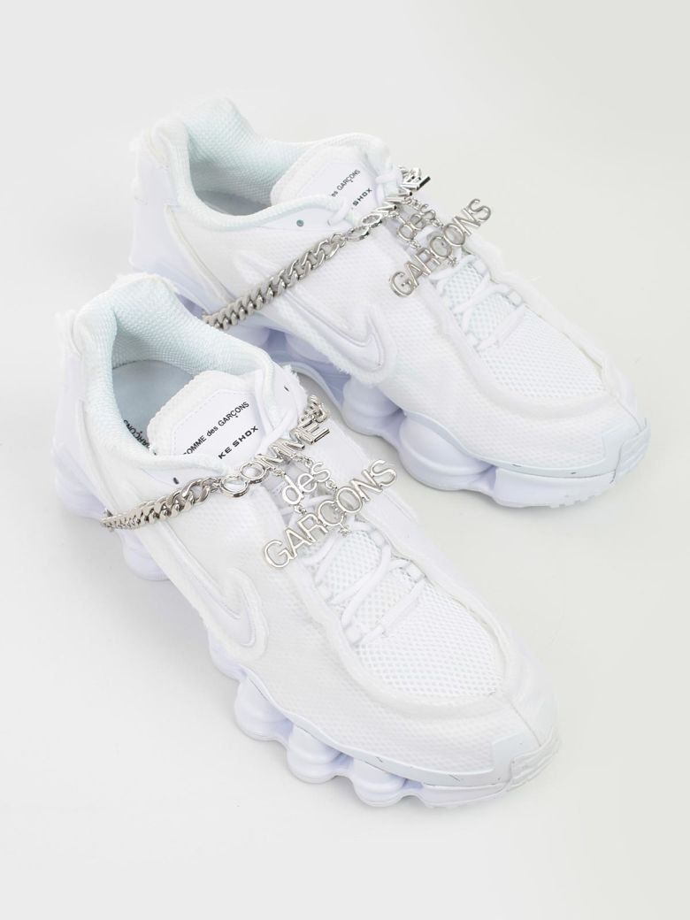 comme des garcons x nike shox