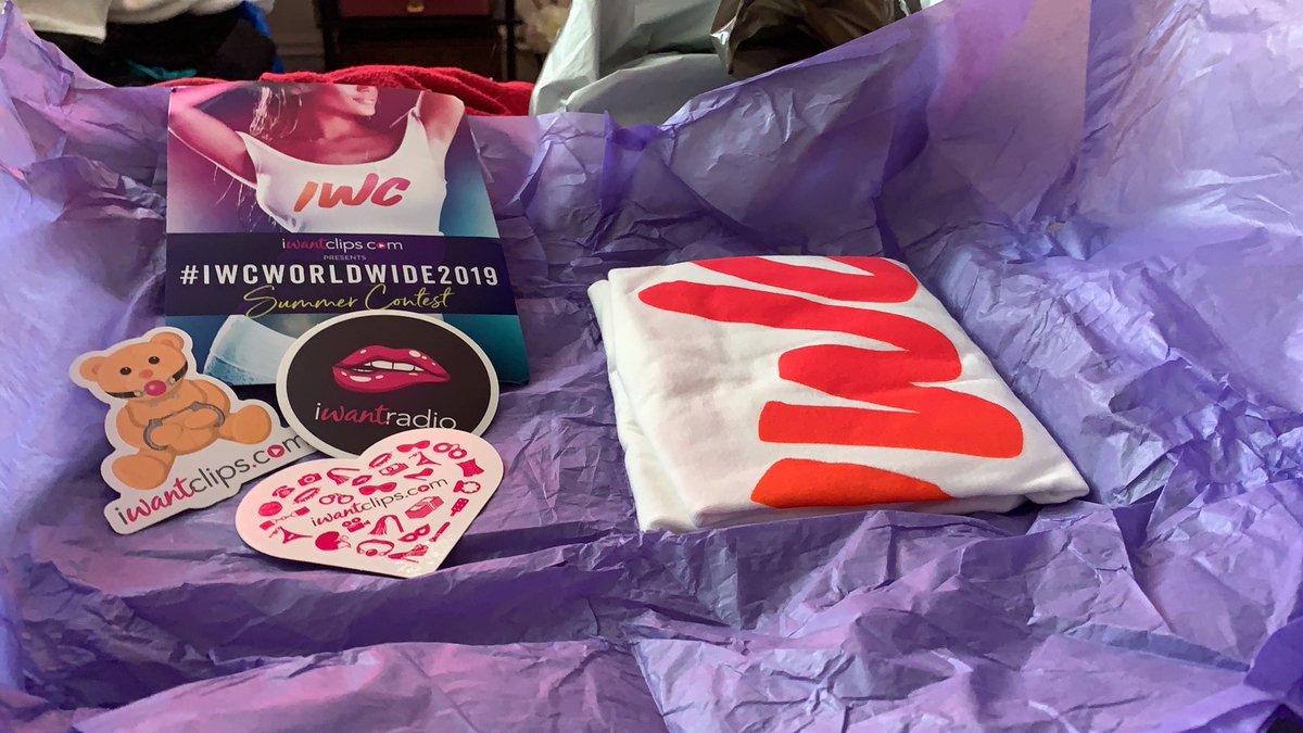 So excited to receive my <a href="/iWantClips/">iWantClips</a> tank top!! All these Goddesses kept posting theirs a few days ago and I never even received an email that they’re sending one to me 💜💖💕💗 I’m official ❗️💌❕