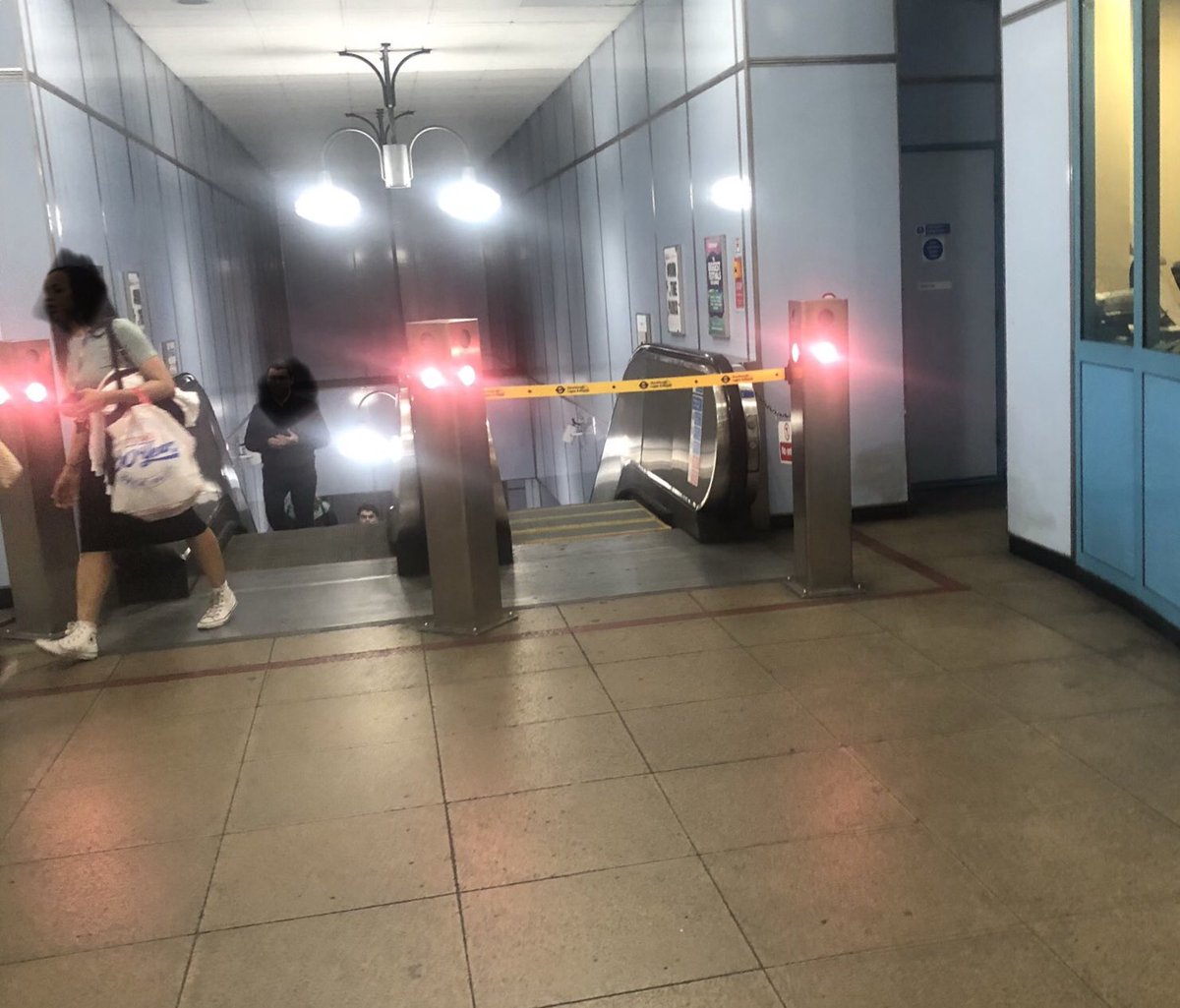 CSarkEscalator's tweet image. The only way is UP...baby! Upper AND lower Down both out of action.