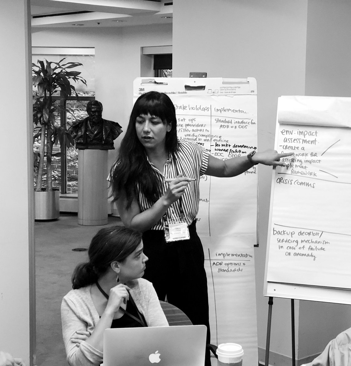ChrisJohnsonEsq's tweet photo. SWF @SWFoundation workshop on ‘Priorities for Space Norms of Behavior Workshop’ #SpacePolicy #SpaceLaw #SWFSummit https://t.co/3OtfYlCfwS