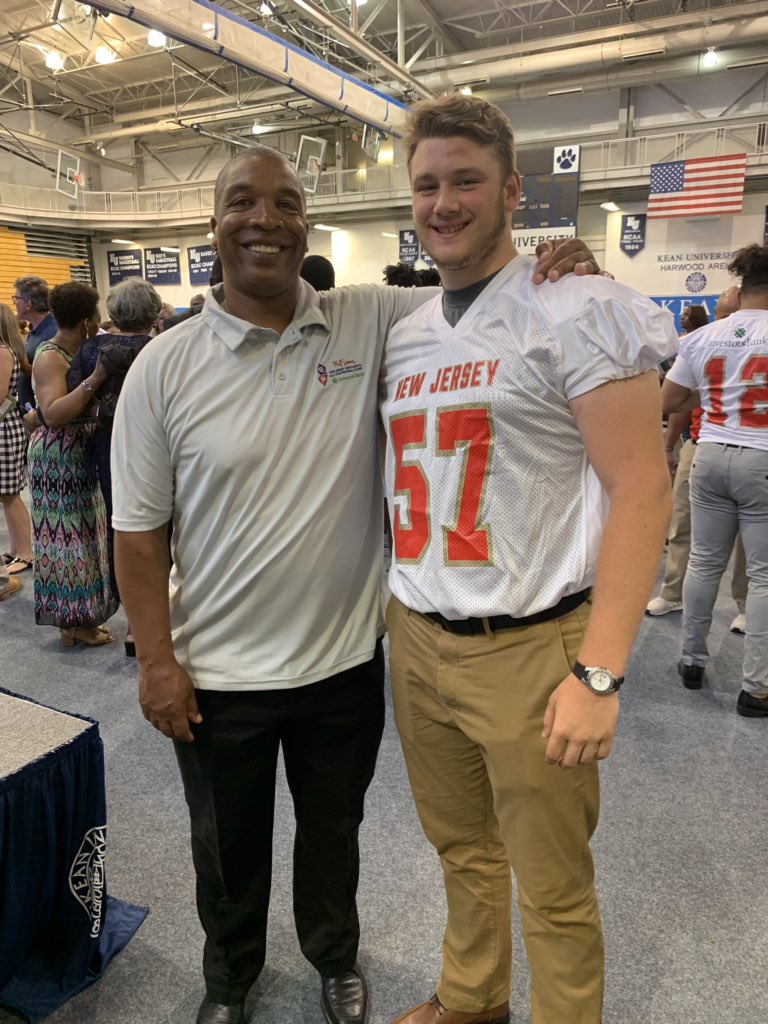 Good luck <a href="/JustinKilgore77/">Justin Kilgore</a>  and the rest of the south team today officially his last time playing in N.J. next stop is on to Shippensburg University <a href="/ShipFootball/">Shippensburg University Football</a>