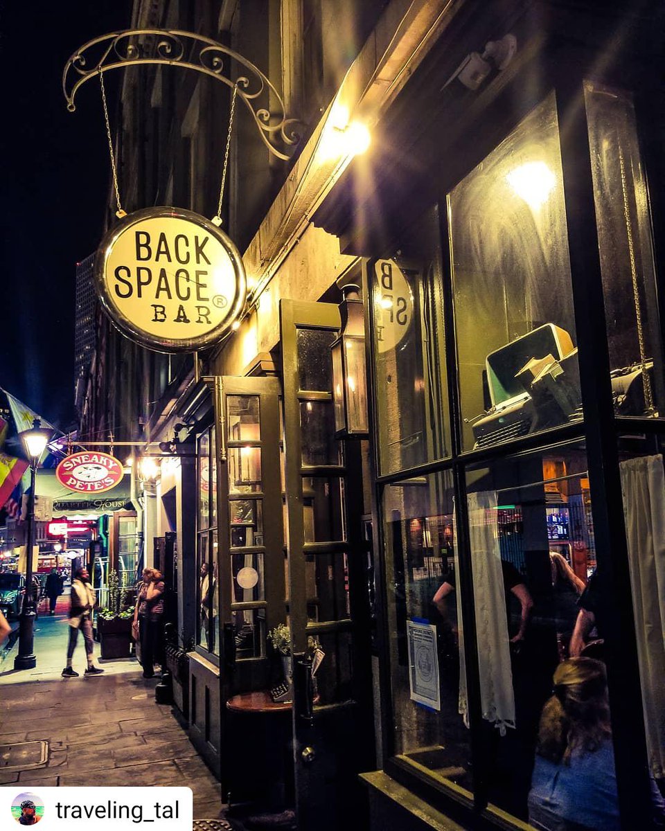 BackspaceNola's tweet photo. The light at the end of the tunnel.
📸 credit: @traveling_tal via Instagram #nola #bar #backspacebar #cocktails https://t.co/1indJYWwmC